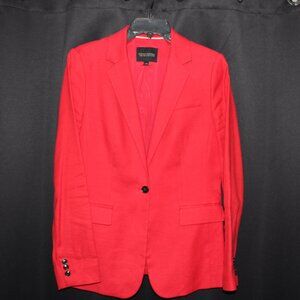 Ladies Long and Lean Red Blazer